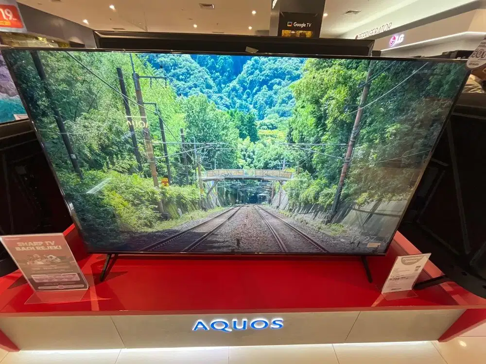 CICILAN TV SHARP GOOGLE 4K 65 Inch