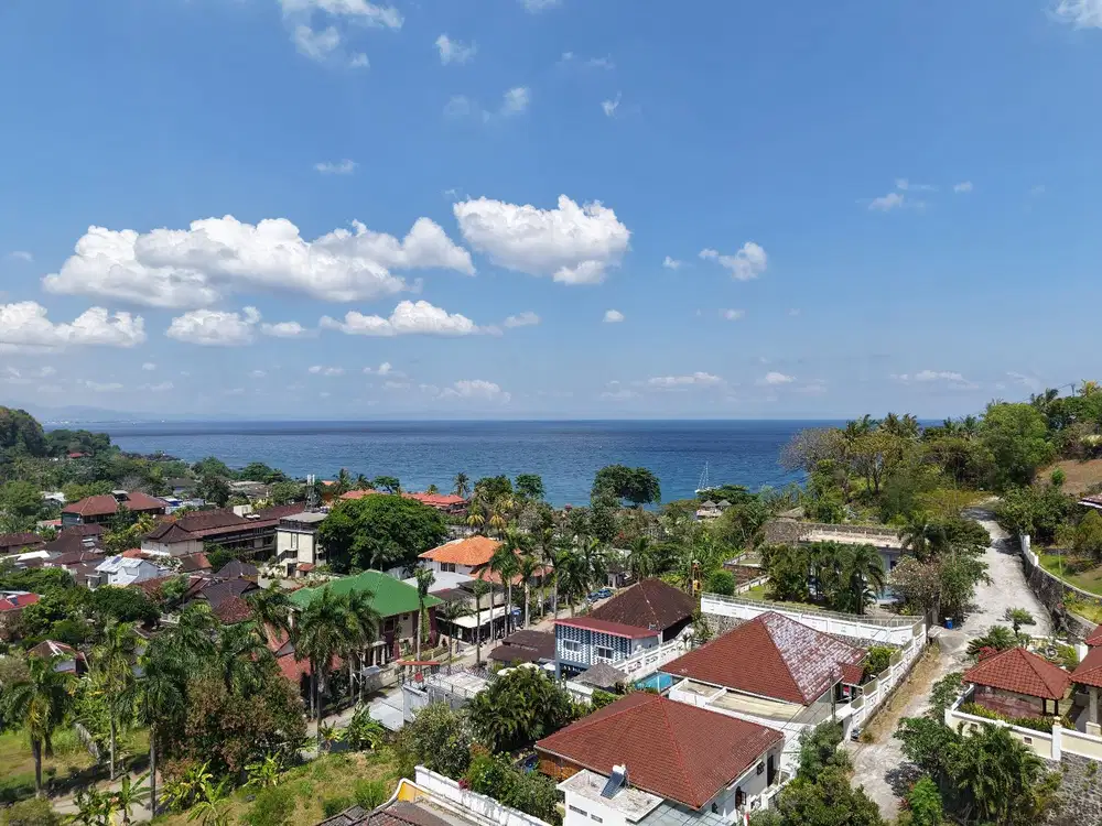 Tanah ocean view laut di green valley sentral Senggigi
