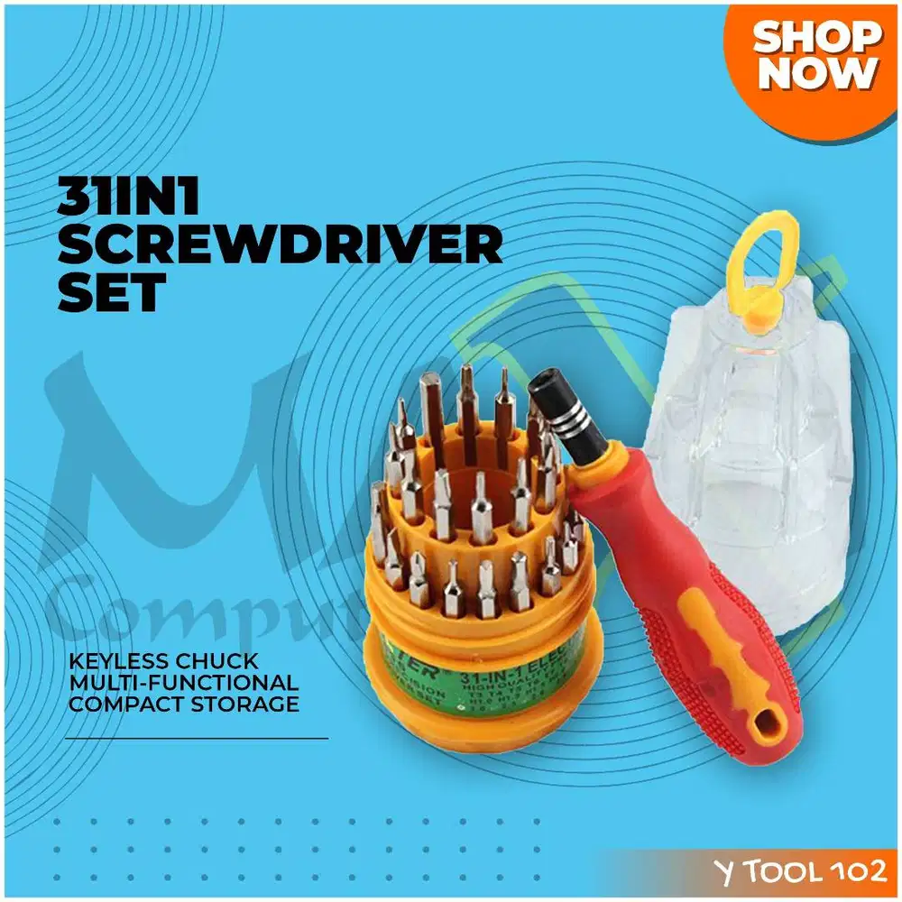 Obeng Tool Kit 3 in 1 Tubes