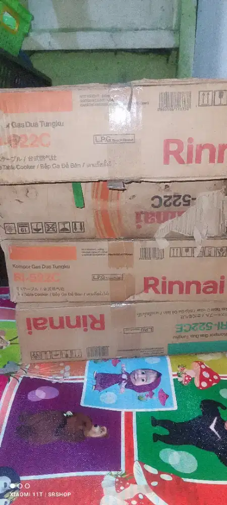 Di Jual Kompor Rinai 2 Tungku tipe 5222 Baru