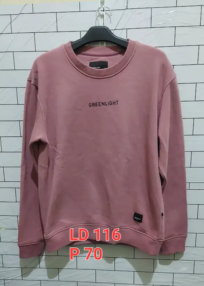Baju Crewneck Greenlight sz L