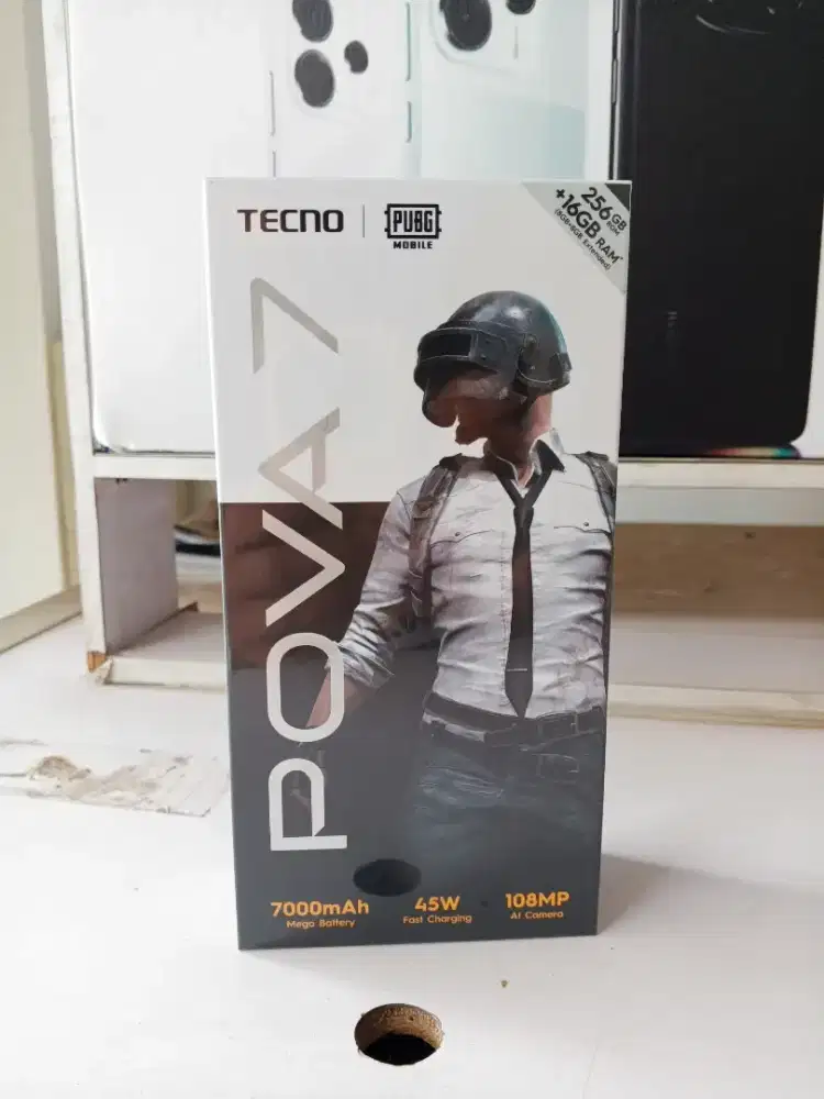 Tecno pova 7 8/128 GB garansi