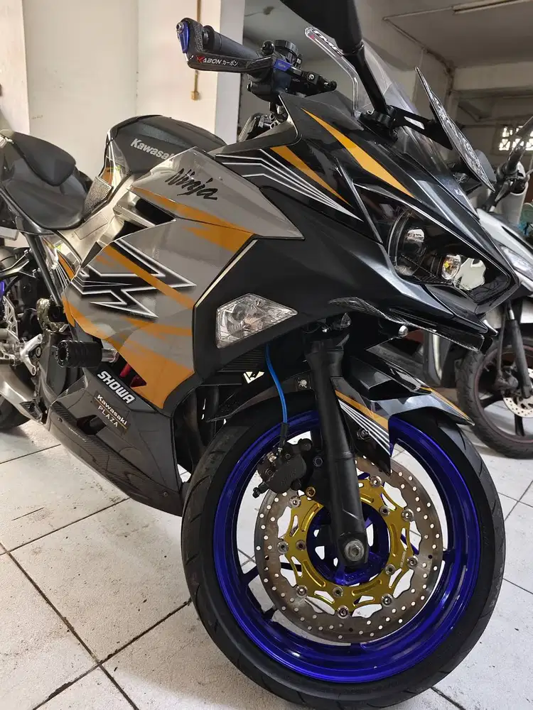 Kawasaki New Ninja 250 tahun 2021. Modif ganteng