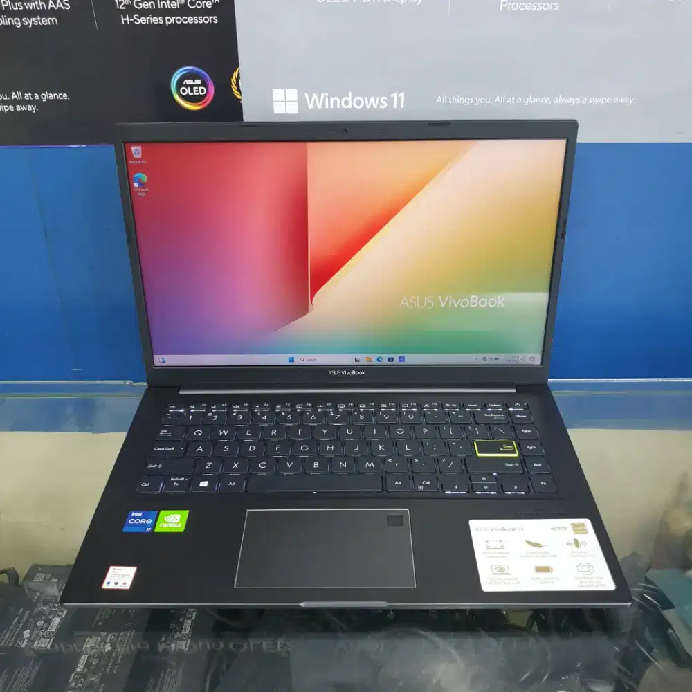 Asus VivoBook K413EQ Core i7-1165G7 Ram8GB SSD512GB Nvidia MX350 14Inc