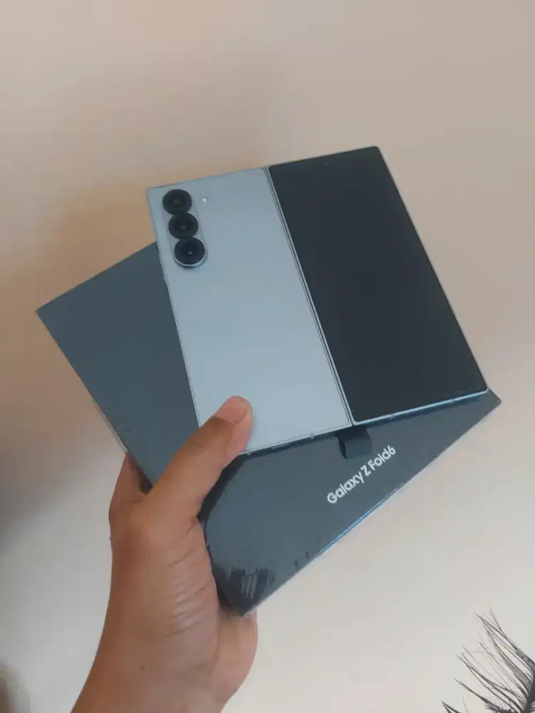 Samsung Z FOLD 6 Ram12/512GB Garansi NOP 2025 MULUS LIKE NEW NOMINUS.