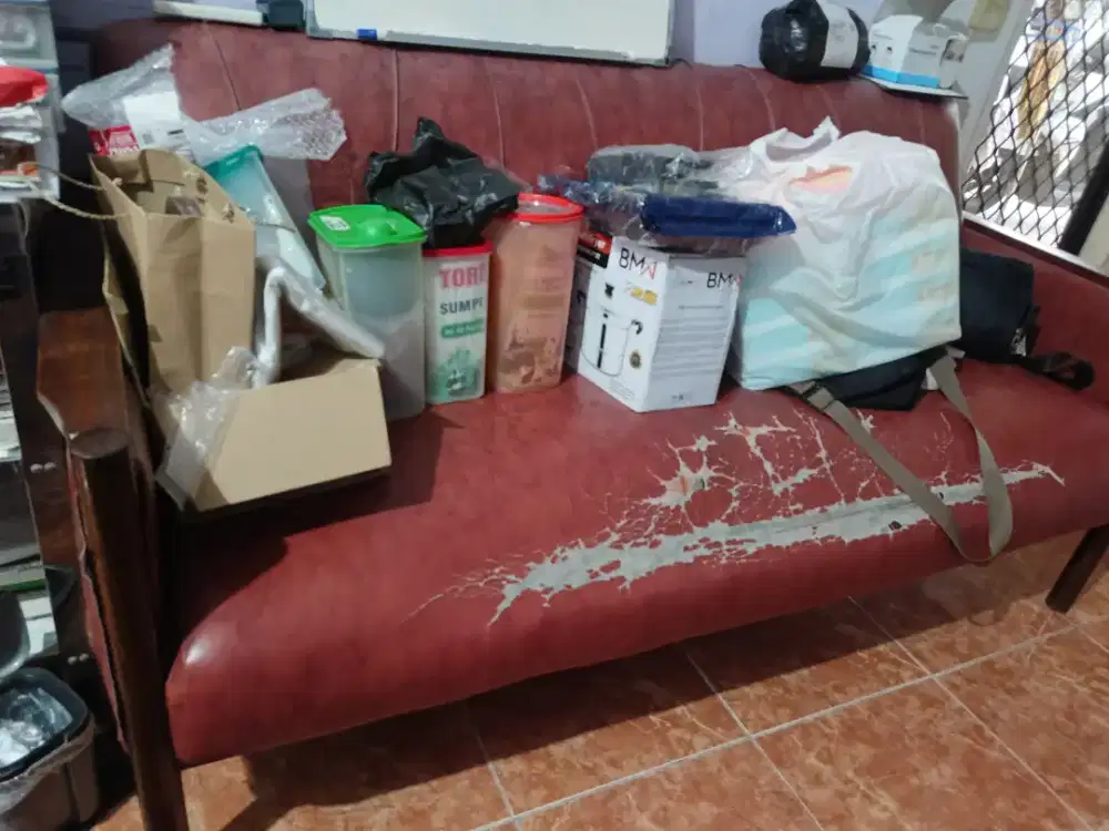 Sofa dan kursi kayu jati