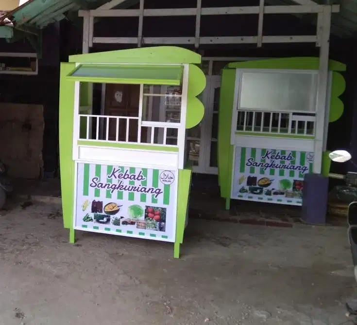 DIJUAL GEROBAK BEKAS