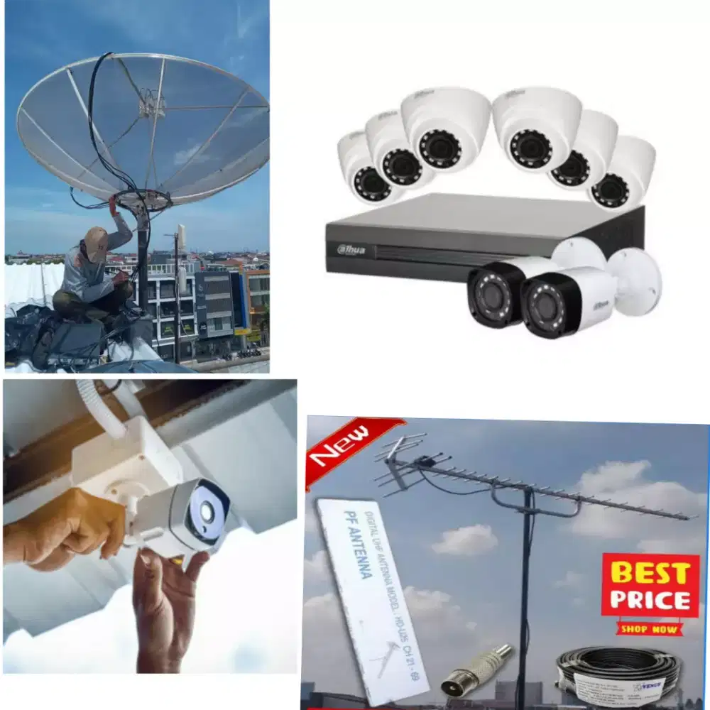 Jasa pasang antena TV digital Cariu Bogor