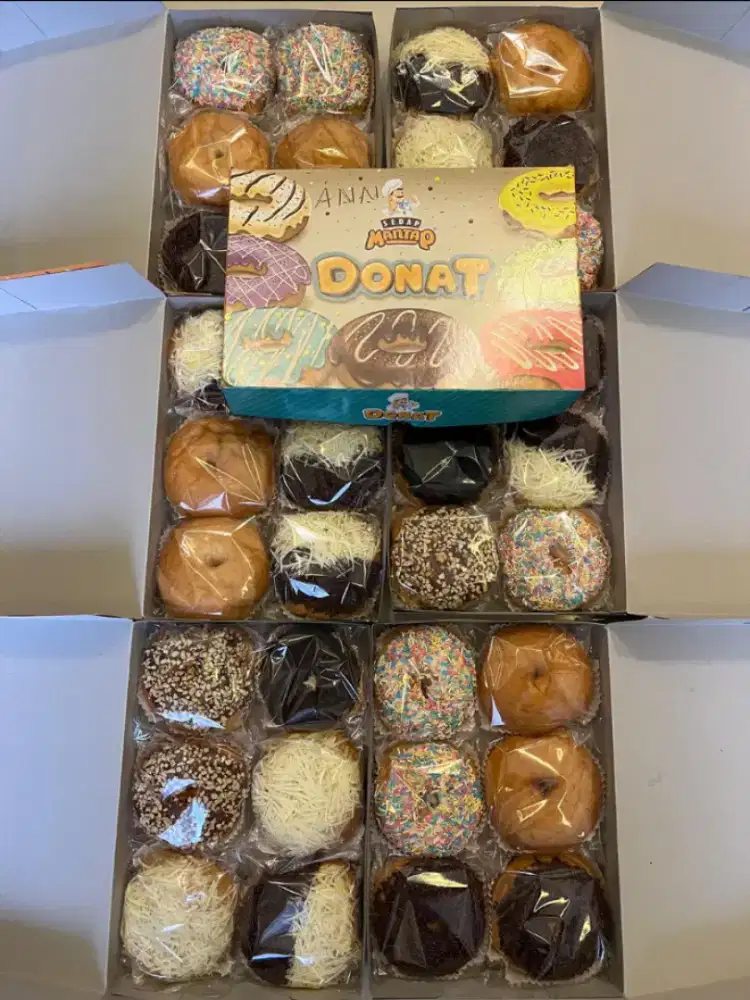 Donat kentang empuk isi 6pcs/box