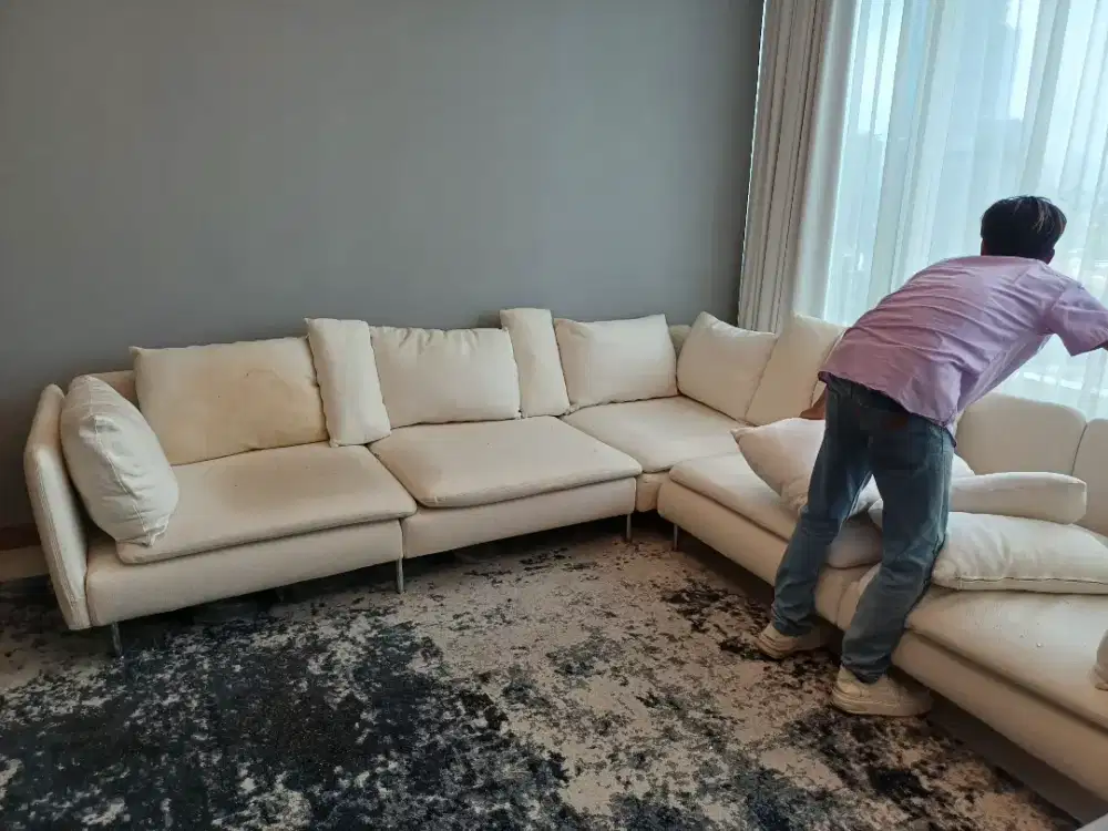 Sofa Cleaning 2 jam kering Dilakukan di tempat