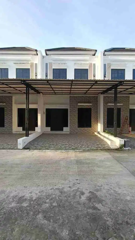 rumah dalam cluster, bebas banjir, KPR 0 DP,dekat tol