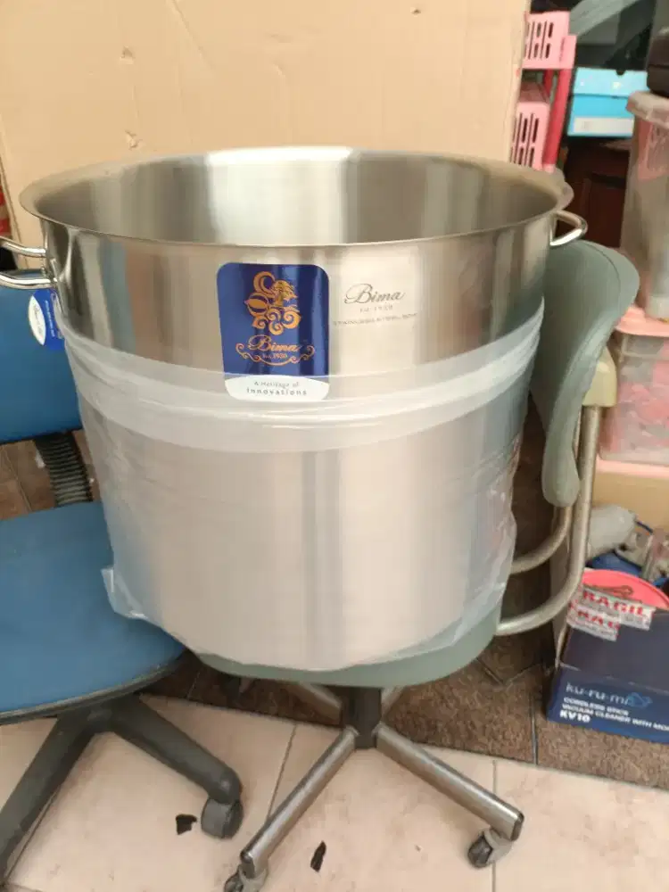 Panci bima stainless steel tebal 66,5 lt