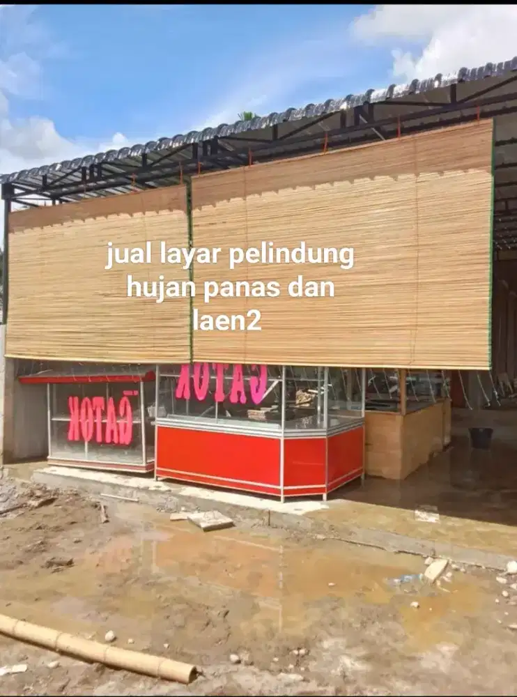 Jual layar pelindung hujan panas dan laen2