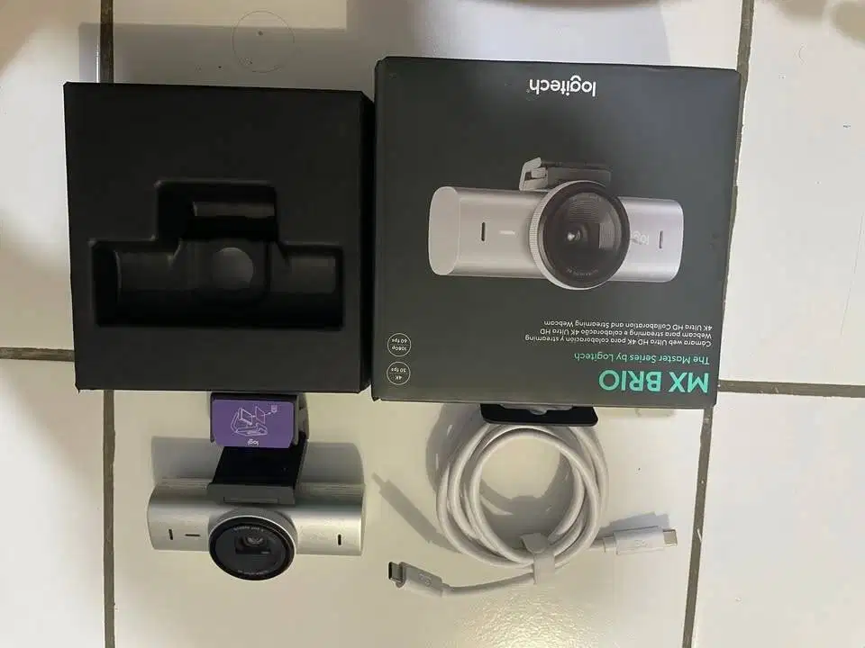 Jual COD Logitech MX Brio Webcam Streaming