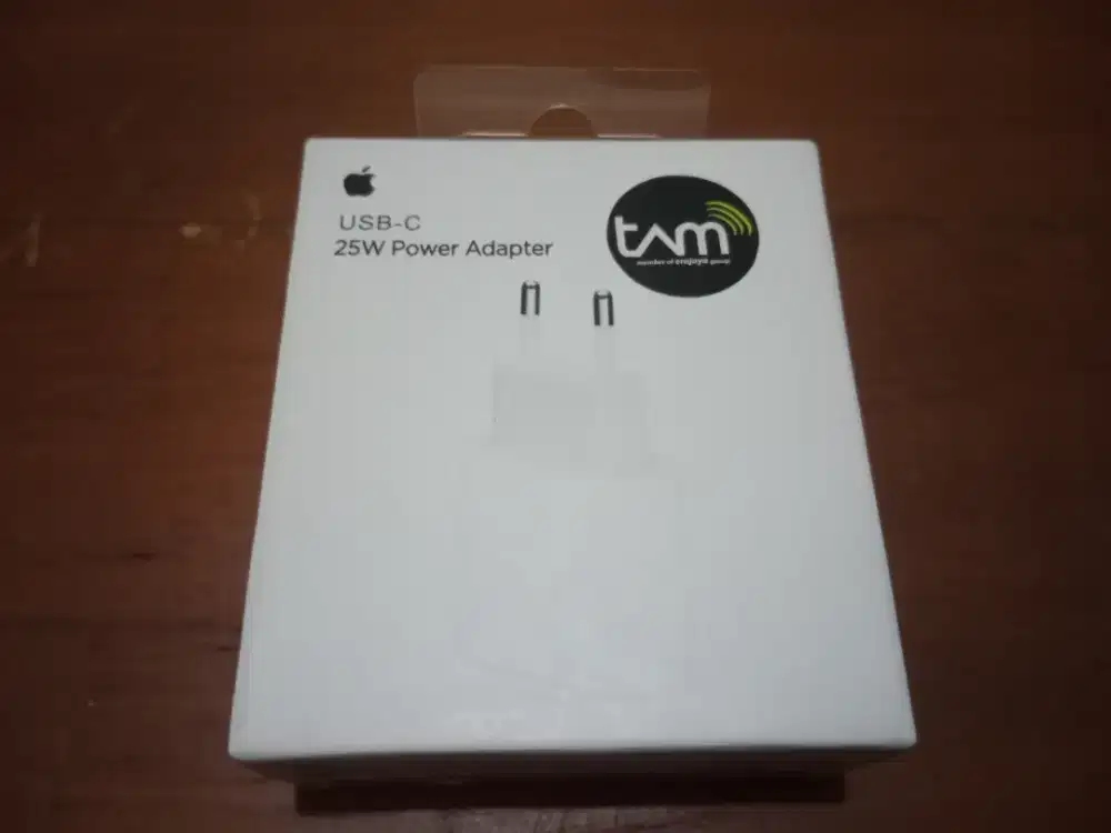 Adaptor Original Tam Iphone 25watt+Kabel Data Tipe C To Lighting(New)