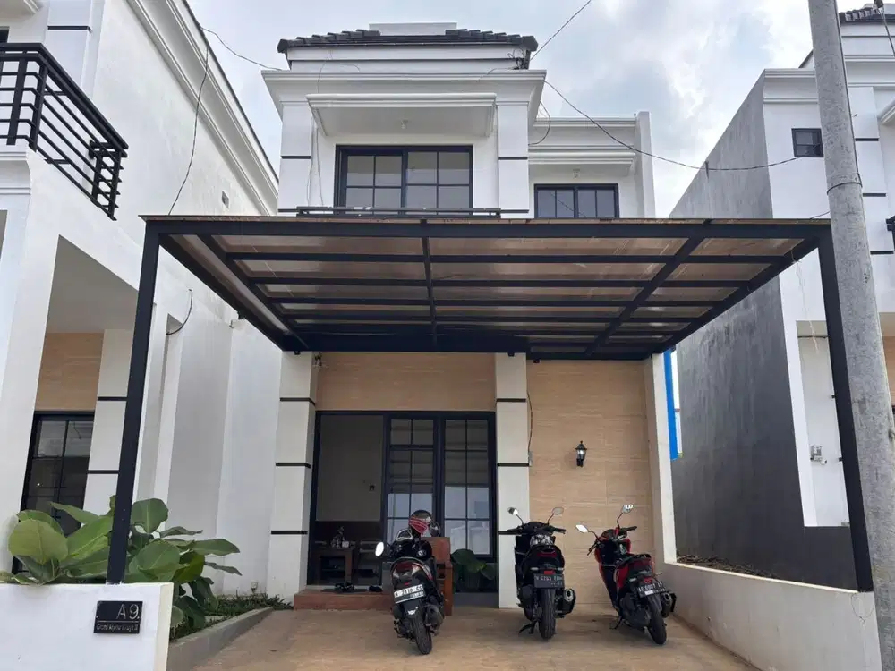 Rumah Gaya Eropa View Gunung dekat Kota Batu