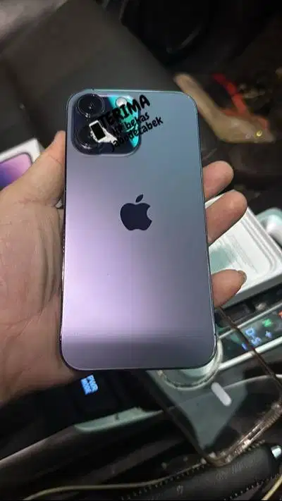 iphone 14 pro max 256gb purple ibox cari