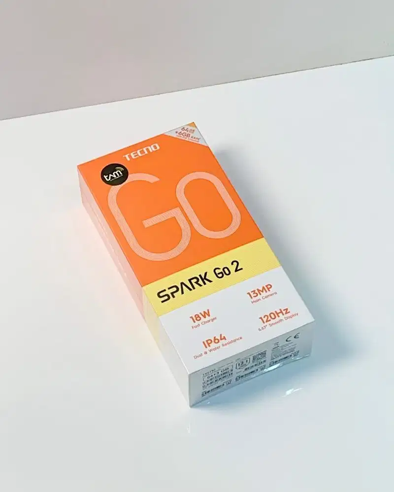 NEW Tecno Spark Go 2 3/64GB Garansi Resmi