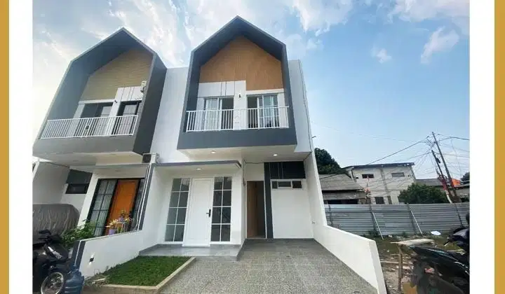 Rumah Baru Siap Huni, Full Bata Merah, Legalitas Lengkap Di Cluster