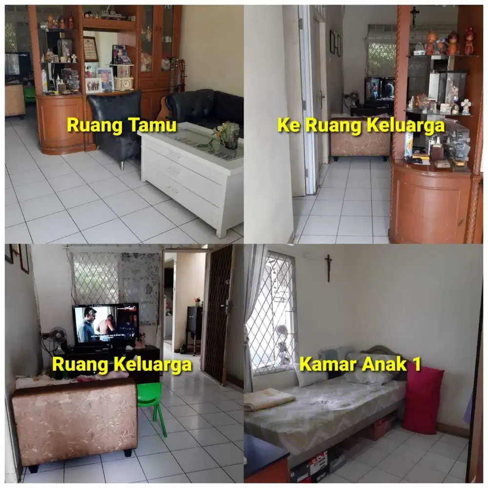 HARGA NEGO Rumah 1 Lantai Di Pusat Kota BSD Serpong Tangerang Selatan