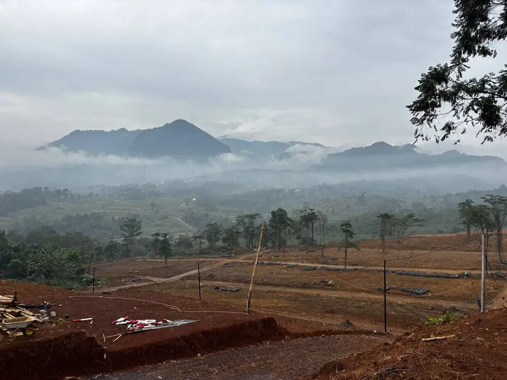 ​Tanah Kavling The Hanjawong Villas kota bogor Investasi Kavling Villa Premium SHM View gunung hanjawong