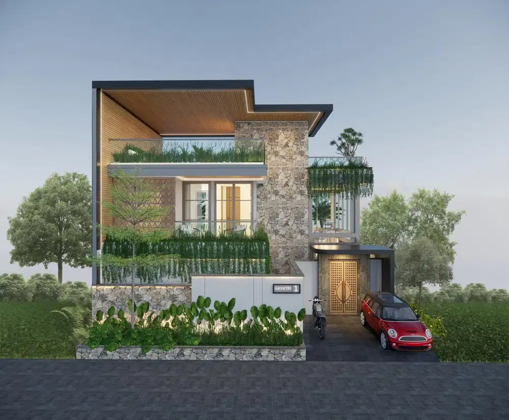 Modern Villa 3 Kamar Tidur di Nusa Dua Bali