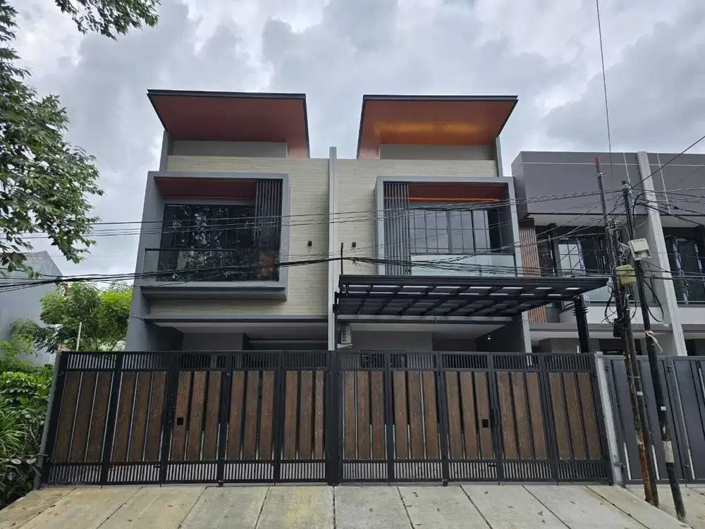 DIJUAL RUMAH BARU 2 LANTAI 5 X 25 DI KAV DKI MERUYA JAKARTA BARAT