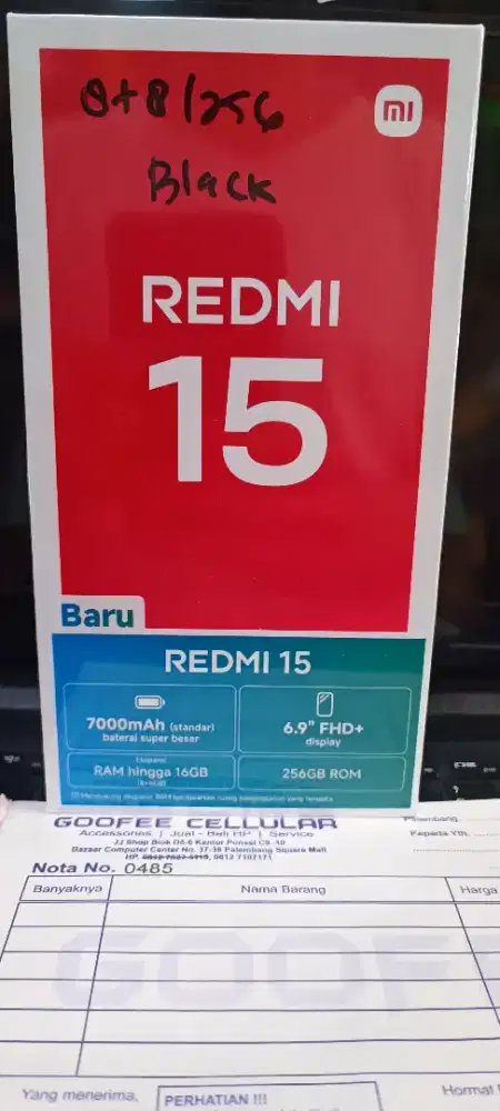 Xiaomi Redmi 15 8/128 & 8/256 GB resmu