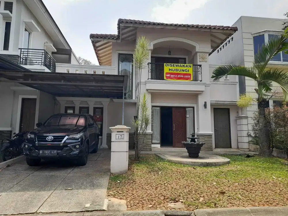 Dijual / Disewakan Rumah Mewah di LIPPO KARAWACI CLUSTER BEVERLY GOLF
