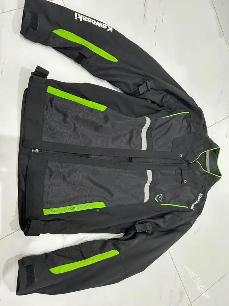 jaket motor kawasaki Taichi original ( Full protector)