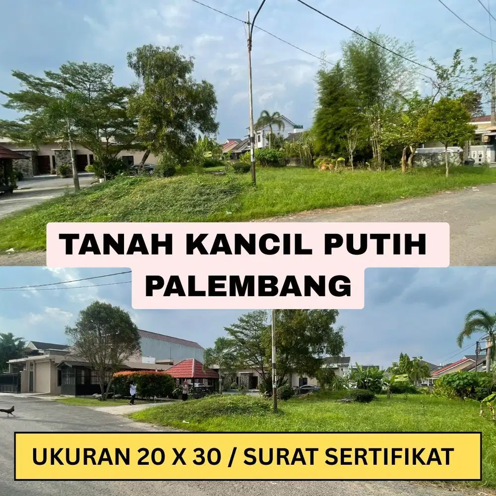 JUAL CEPAT TANAH MACAN KUMBANG PALEMBANG