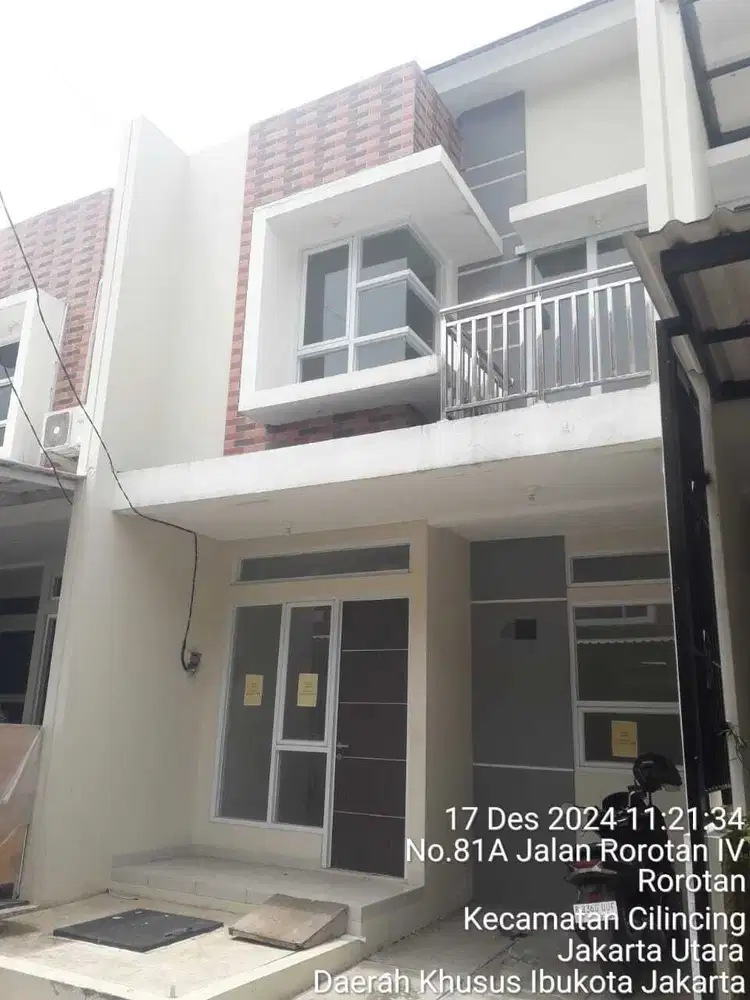 Rumah murah pesona rorotan jakarta utara