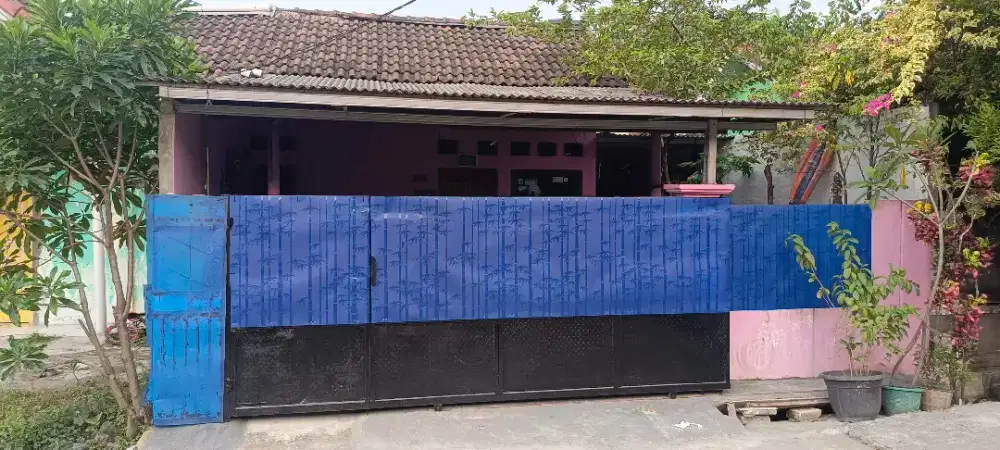 JUAL TANAH BERSERTA BANGUNAN NYA