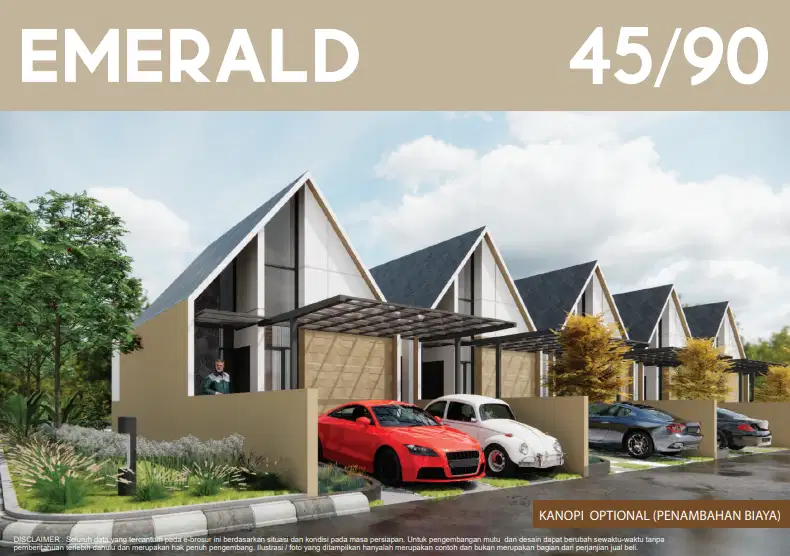 Rumah Modern DP 0% Cicilan Flat Lokasi Strategis Dekat BSD