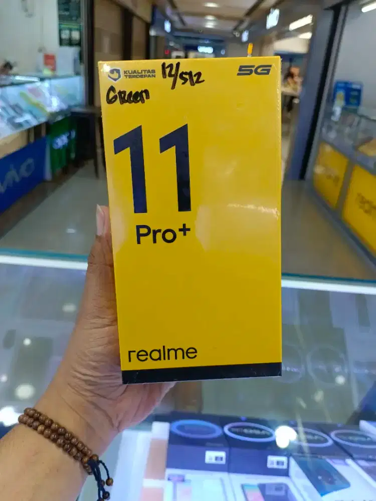 Realme 11 Pro+ 5G 12/512 Green NEW BNIB Garansi Resmi Realme 1Thn