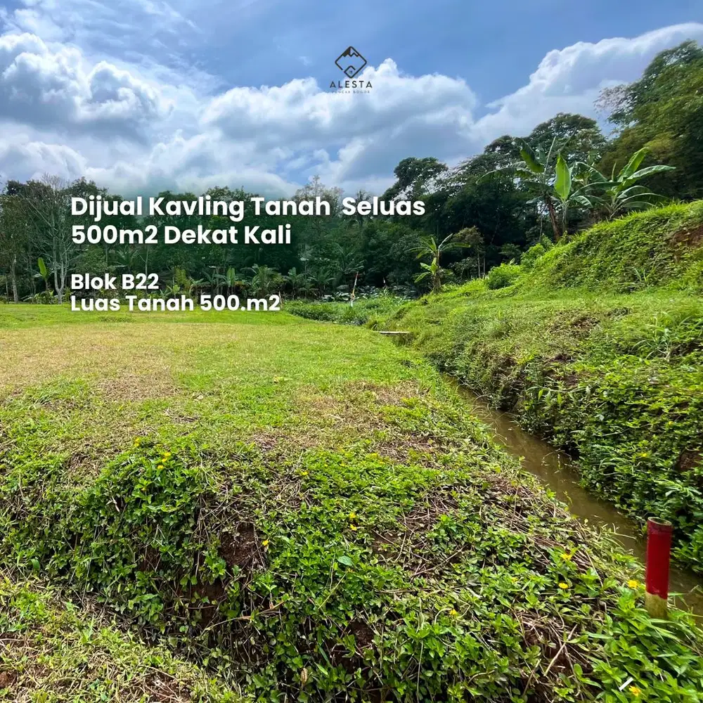 Jual Tanah Megamendung SHM 500m2