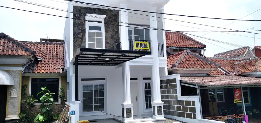 Rumah Mewah Klasik 2 Lt View Gunung Tampak Siring, Sentul City