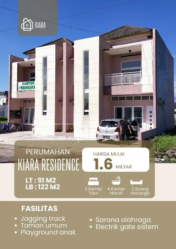 Rumah Buahbatu Bandung Siap Huni 400 Meter Dr Tenth Avenue Mall