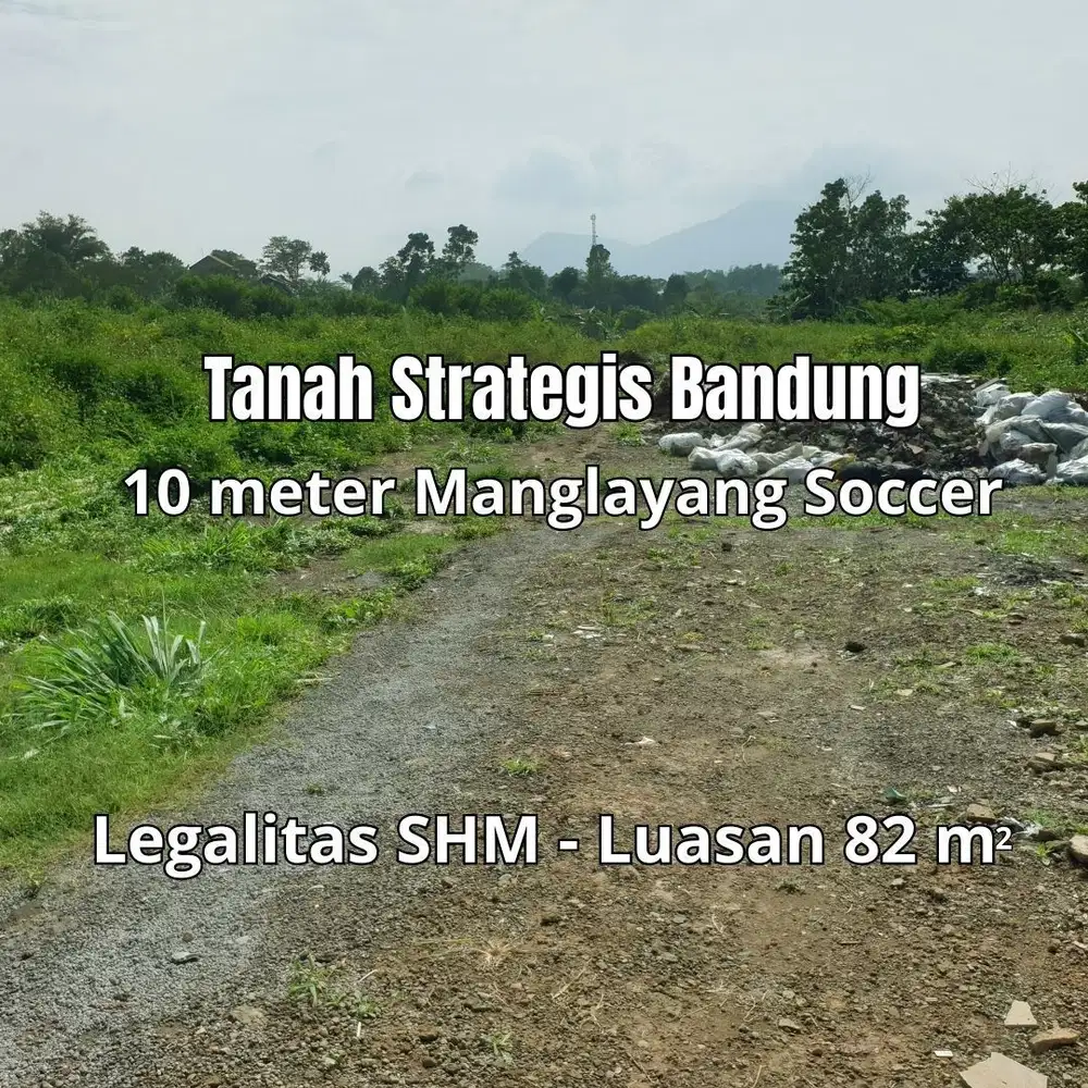 Jarang Ada Tanah Tepi Jalan view Bagus Di Cileunyi