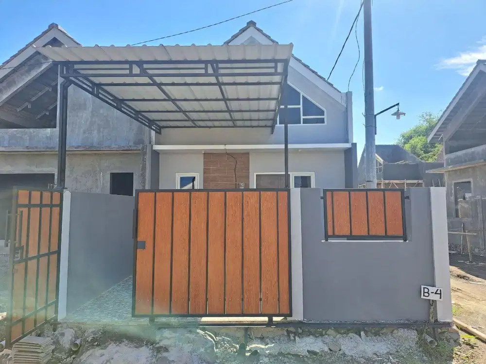 Rumah Baru 1 Lantai 400 Jutaan Dekat Puskesmas Sukodono Sidoarjo