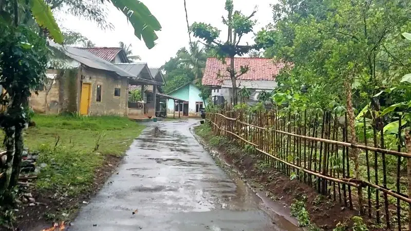 Tanah dijual murah cuma 250 per meter akses mobil di Rumpin