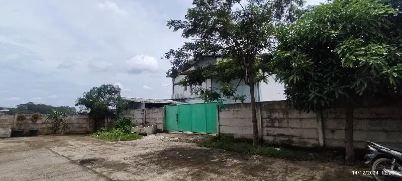 Dijual B.U   Gudang siap pakai di Pergudangan di  Gunung Sindur