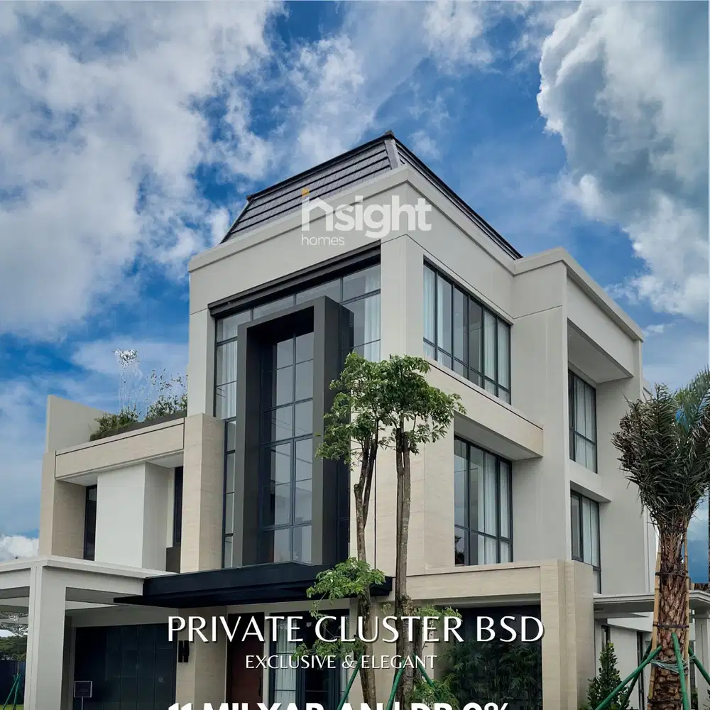 RUMAH MEWAH 3 LANTAI BSD | EXCLUSIVE