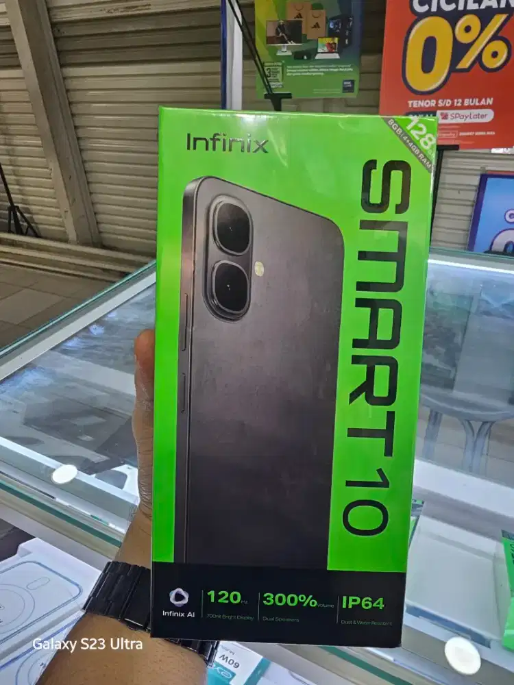 INFINIX SMART 10 RAM 4+4/128 SEGEL BOX