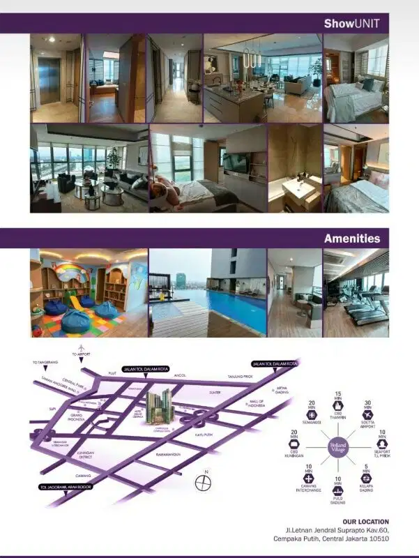 Apartemen  Siap Huni Holland Village