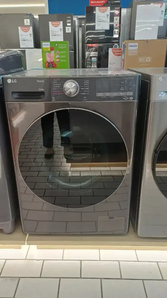 LG WASH MACH DRYER FL 8KG BISA CICILAN 0%