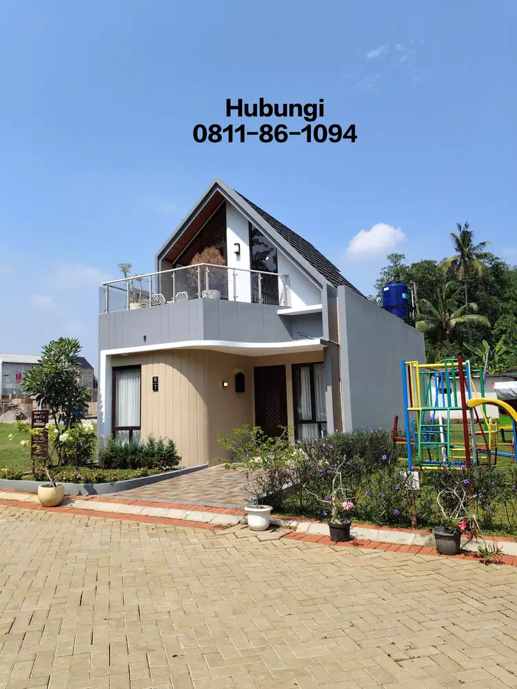 Rumah rasa villa di Timur kota Depok