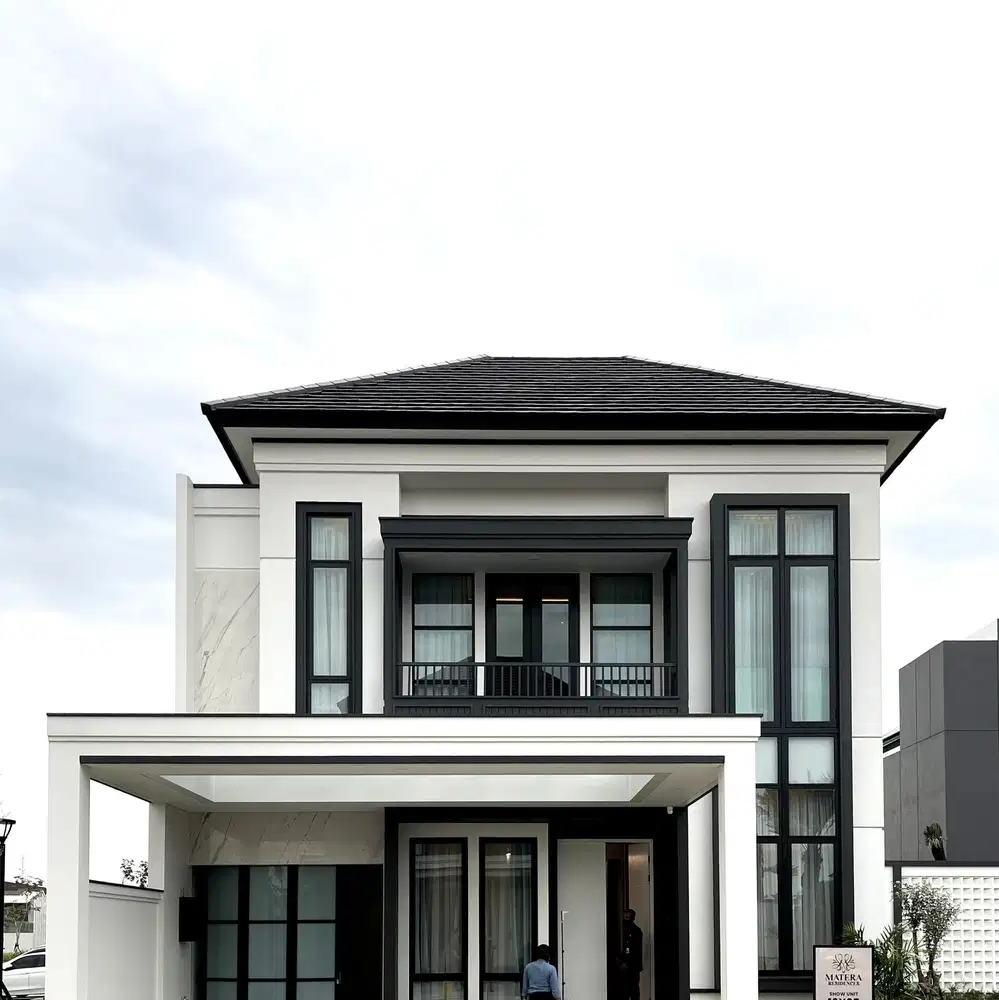 CLUSTER MATERA , RUMAH MEWAH AMERICAN MODERN, RUMAH 12 METER