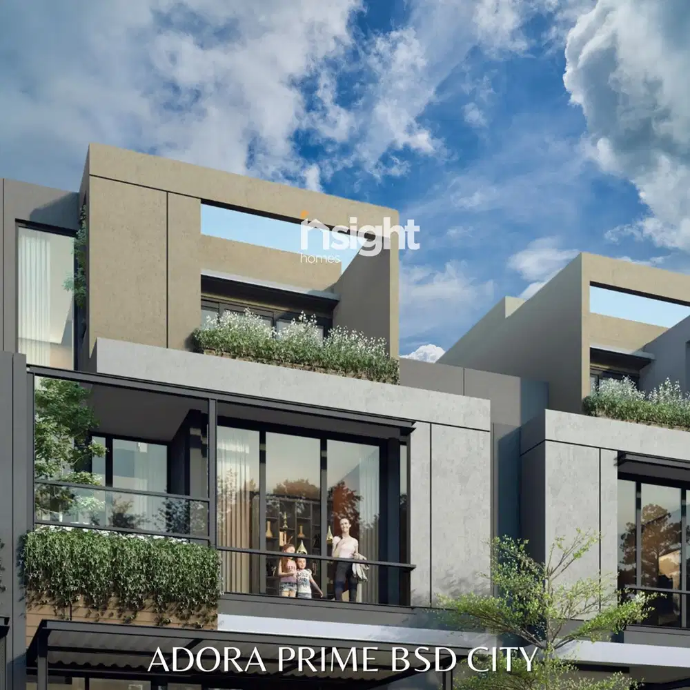 RUMAH 3 LANTAI BSD PUNYA 6 KAMAR | RUMAH BSD DEPAN MALL