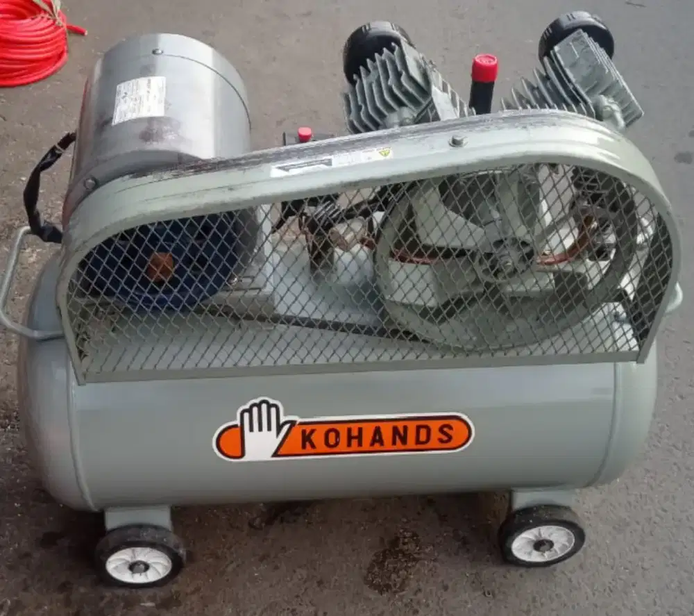 MESIN KOMPRESOR ANGIN 2HP DINAMO 2HP KOHANDS SECOND